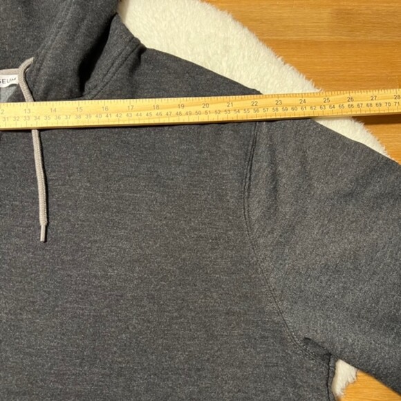 Colosseum Dark Gray Fleece Drawstring Kangaroo Pocket Hoodie Sweater Size XL - Picture 10 of 12